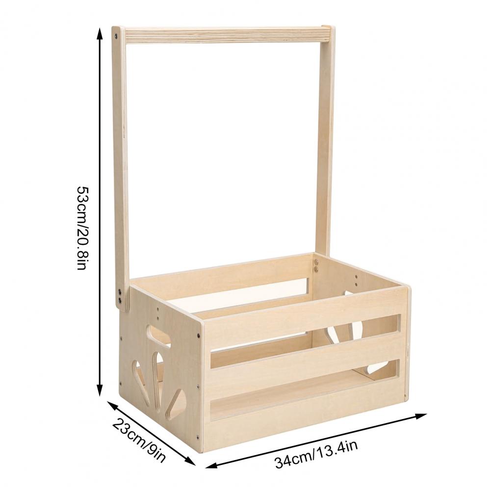 Baby Clothing Rack - Storage Rack Wooden Baby Shower Crate