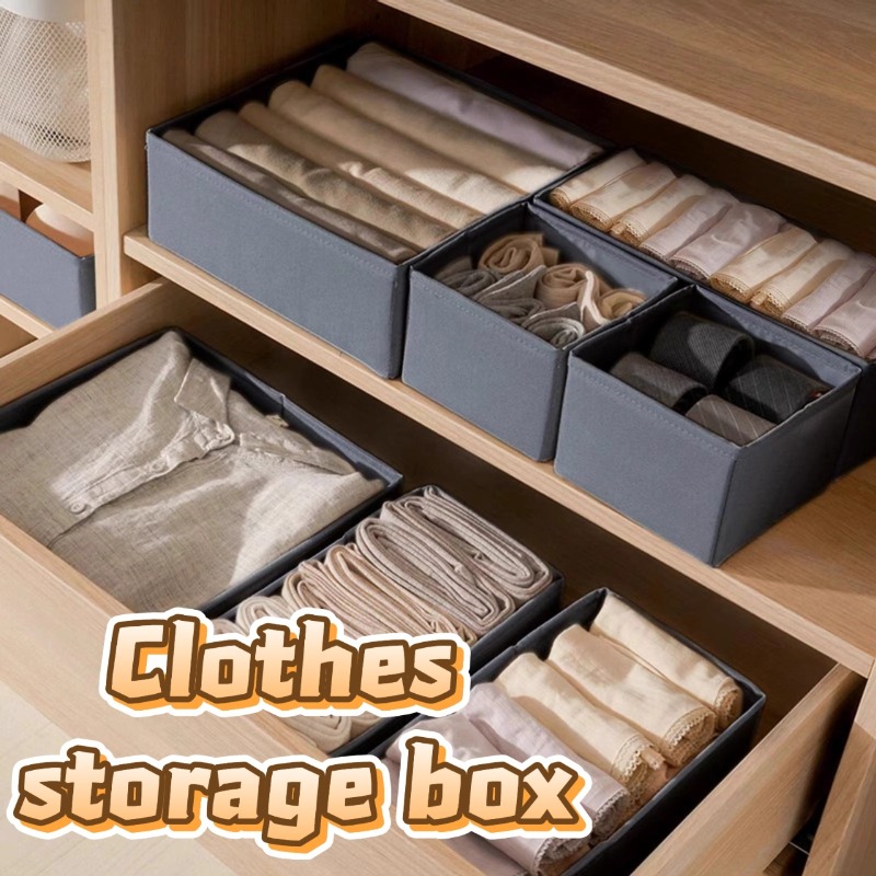 Baby Clothes Organiser - Fabric Underwear Storage Box Drawer Organizers