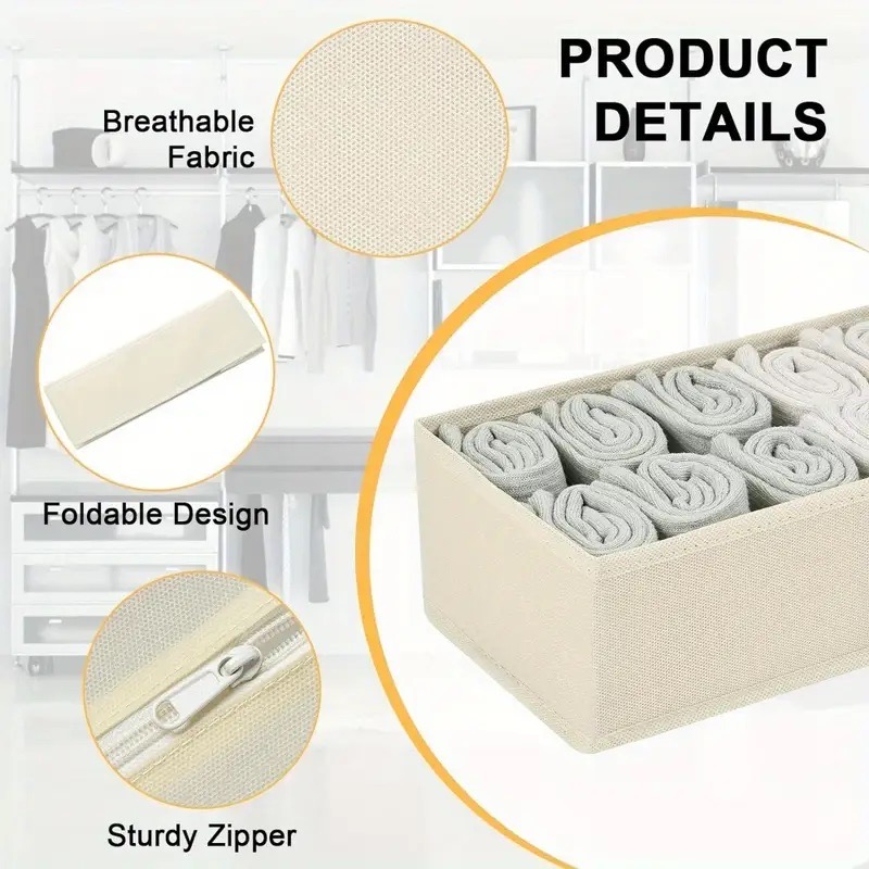 4pcs Foldable Drawer Organizer - Baby Clothes Organiser review and price