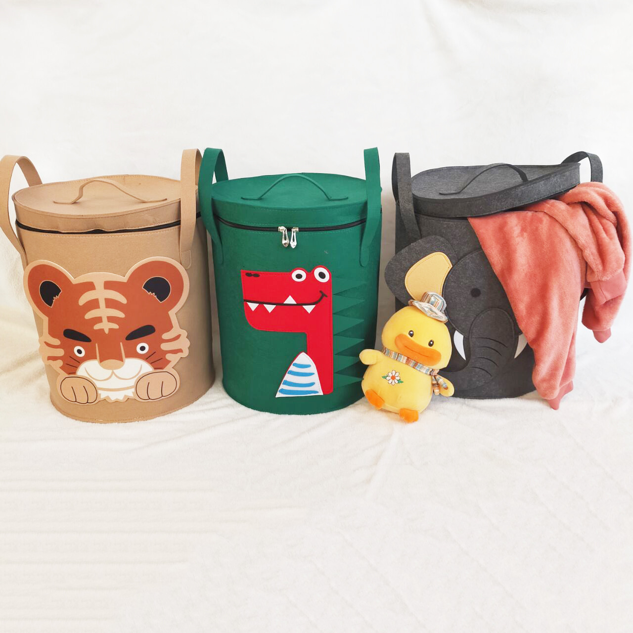Cartoon Animal Storage Baskets - Baby Clothes Organiser review and price