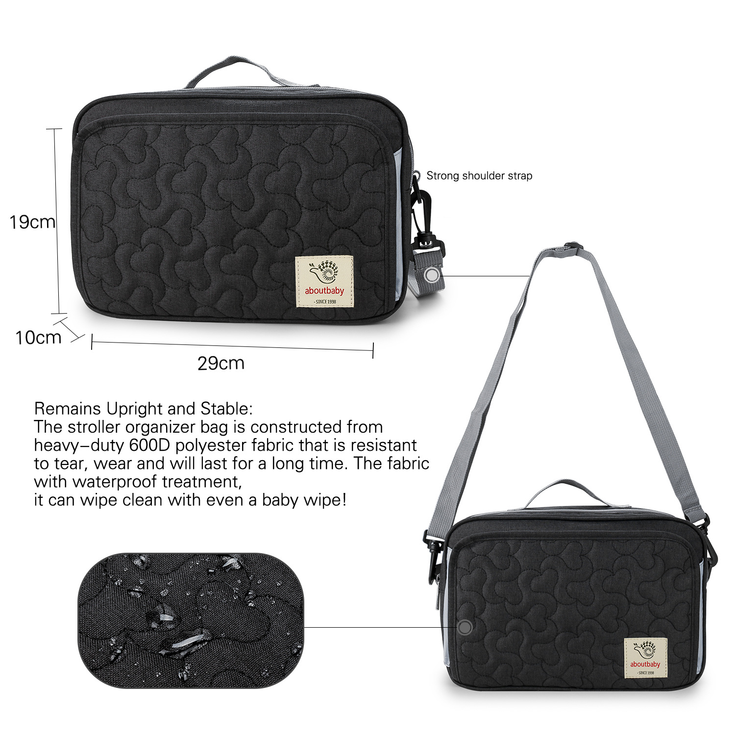 Baby Diaper Bag For Stroller S - Baby Clothes Organiser review and price
