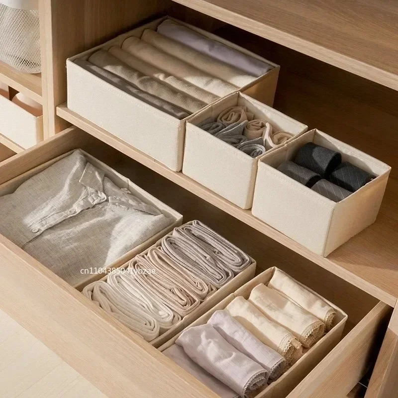 Fabric Underwear Storage Box D - Baby Clothes Organiser review and price