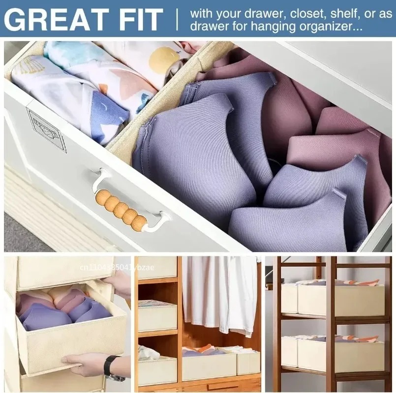 Fabric Underwear Storage Box D - Baby Clothes Organiser review and price