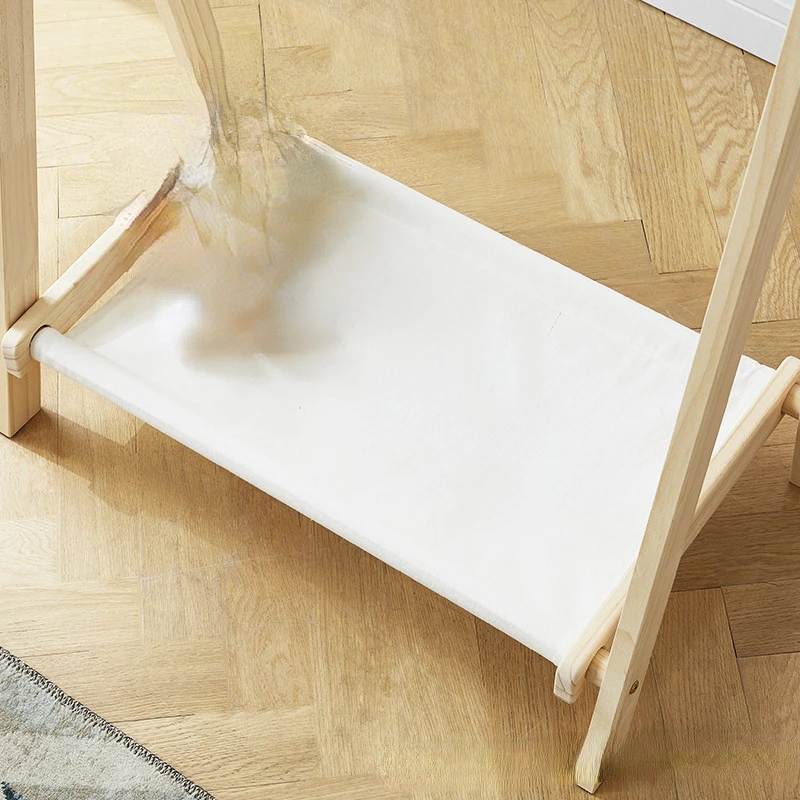 Solid Wood Floor Standing Clot - Baby Clothing Rack review and price